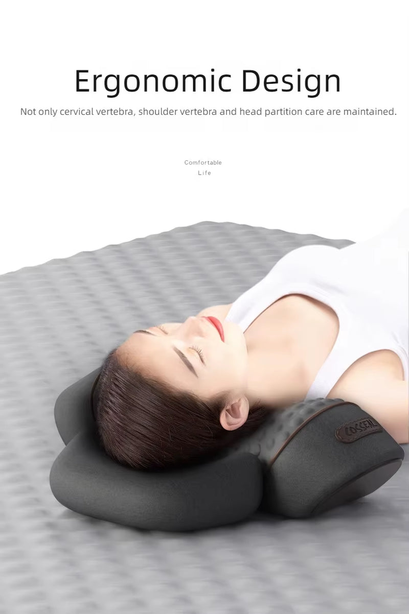 Hot Cervical Pillow Spine Sleeping Neck Massager Spine Non-Traction Heating Compress Neck Masajeador Pillow Relaxation Treatment