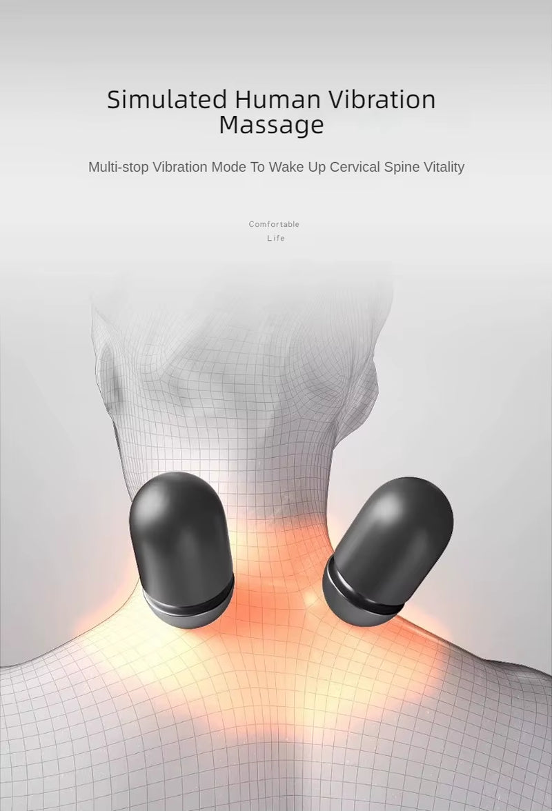 Hot Cervical Pillow Spine Sleeping Neck Massager Spine Non-Traction Heating Compress Neck Masajeador Pillow Relaxation Treatment